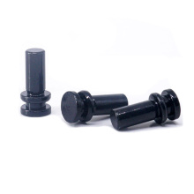 Custom Assorted Black Zinc Plated Carbon Steel/Aluminum Flat Head Solid Rivets